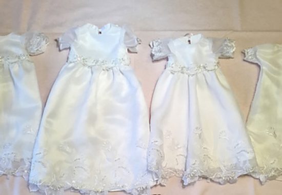 infant burial gowns